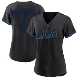MJ Melendez New York Mets Women's Replica Fashion Jersey - Black