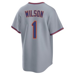 Mookie Wilson New York Mets Men's Replica Away 2.0 Jersey - Gray