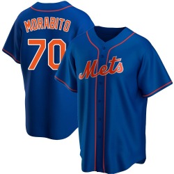Nick Morabito New York Mets Men's Replica Alternate Jersey - Royal