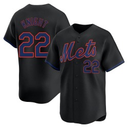 Ray Knight New York Mets Youth Limited Alternate Jersey - Black