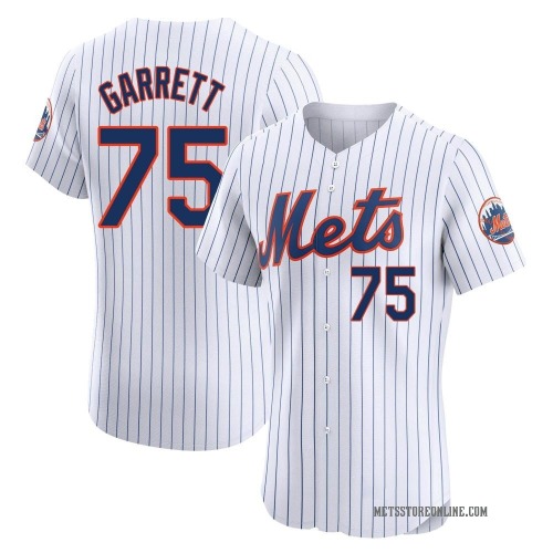 Reed Garrett New York Mets Men's Elite Home Jersey - White
