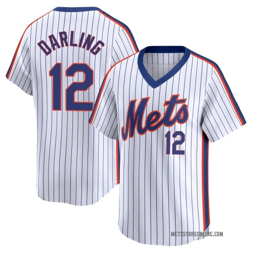 Ron Darling New York Mets Youth Limited Cooperstown Collection Jersey - White