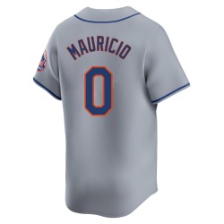 Ronny Mauricio New York Mets Youth Limited Away Jersey - Gray