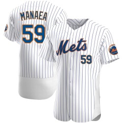 Sean Manaea New York Mets Men's Authentic Home Jersey - White