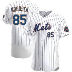 Stephen Nogosek New York Mets Men's Authentic Home Jersey - White