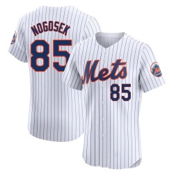 Stephen Nogosek New York Mets Men's Elite Home Jersey - White