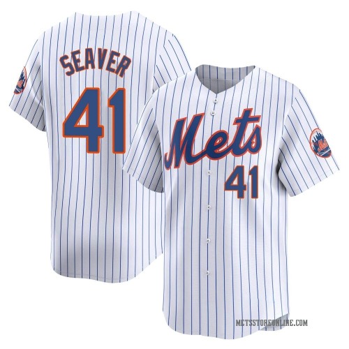 Tom Seaver New York Mets Men's Limited Home Jersey - White