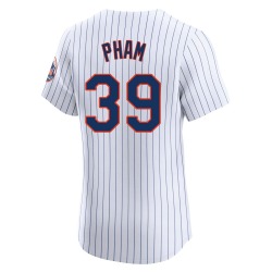 Tommy Pham New York Mets Men's Elite Home Jersey - White