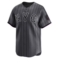 Tommy Pham New York Mets Men's Limited Graphite 2024 City Connect Jersey -