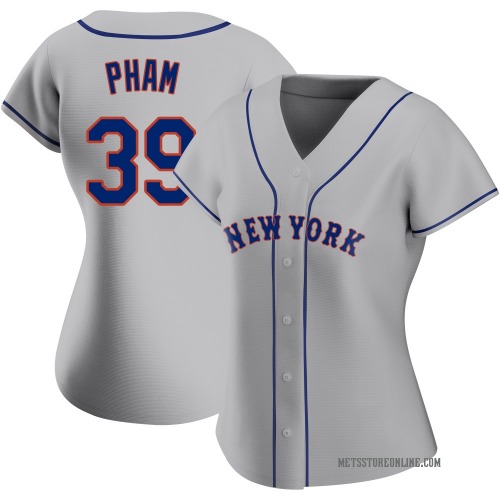 Tommy Pham New York Mets Women's Authentic Road Jersey - Gray