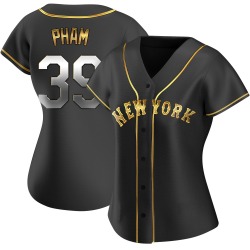 Tommy Pham New York Mets Women's Replica Alternate Jersey - Black Golden