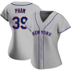 Tommy Pham New York Mets Women's Replica Road Jersey - Gray