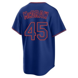 Tug McGraw New York Mets Men's Replica Alternate 2 Jersey - Royal